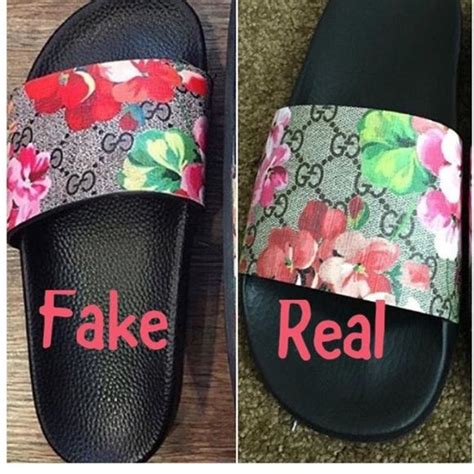 fake gucci.slides|Gucci slides are they real.